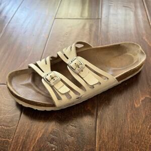 Birkenstock Tan Sandals with Buckles